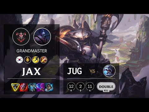 Jax Jungle vs Talon - KR Grandmaster Patch 11.24