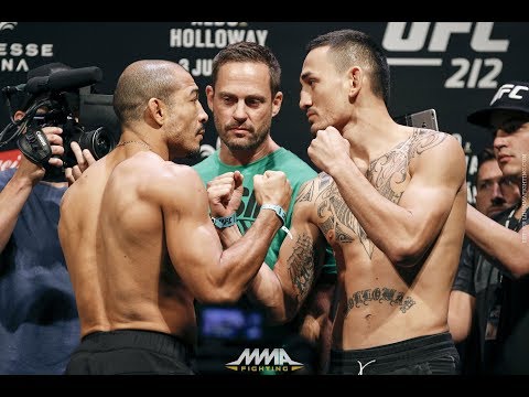 UFC 212: Jose Aldo vs. Max Holloway Weigh-In Staredown - MMA Fighting