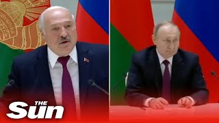 Lukasjenko til Putin: Hvem er den største aggressor? Du eller jeg?