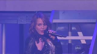 Miley Cyrus - Fly on the Wall (Live @ American Music Awards 2008)