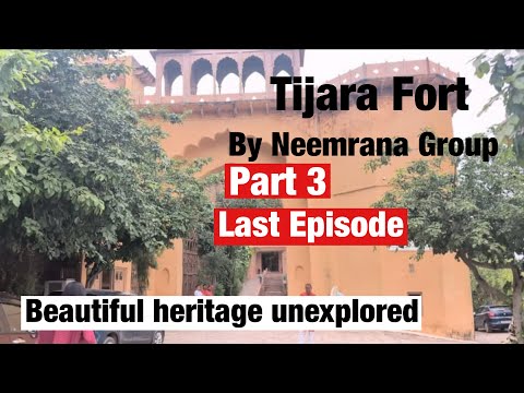 Glimpse of Tijara Fort: A Journey Through History. Last episode. #youtubevideos #yt #travel #love