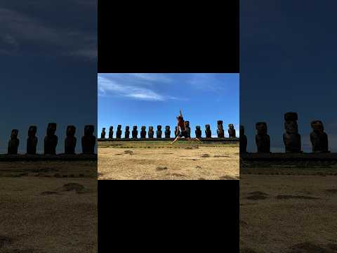 Ahu Tongariki, Isla de Pascua 🇨🇱 #travel #worldtravel #traveler #isladepascua #easterisland #chile