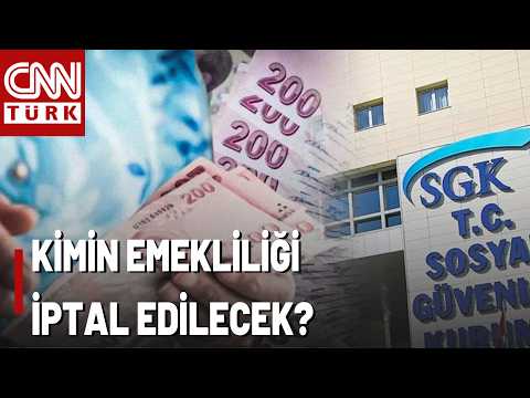 Whose Pensions Does the Social Security Institution (SGK) Cancel? An SGK Expert Explains: What Si...