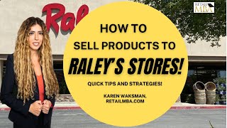 How to Sell to Raleys | Become Raley's Approved Vendor | Sell Products to Raley's | Raley's Supplier