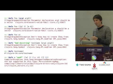 Improving Clojure's Error Messages with Grammars - Colin Fleming