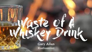 Gary Allan - Waste Of A Whiskey Drink (Lyrics)