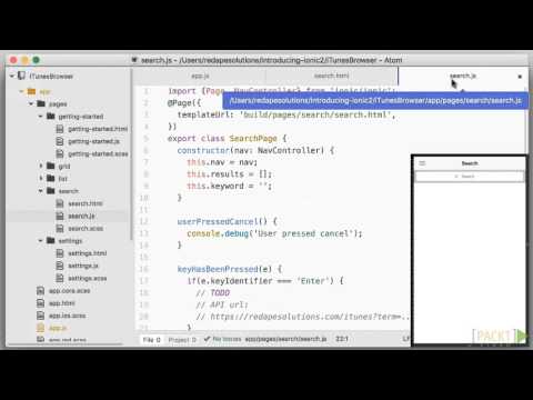 Introducing Ionic 2 Making API Calls | packtpub com
