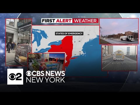 NYC, New Jersey bracing for weekend winter storm | Team coverage