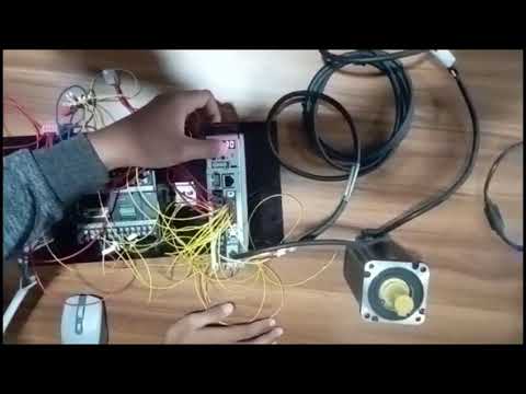 Screwdriver torque and angle control based on servo motor