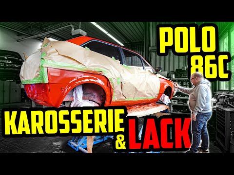 MARCO baut sein ERSTES Auto nach! - VW Polo 86c - Karosserie & Lack!