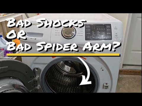 Samsung Washer Not Spinning? Diagnose Shock vs Spider Arm Damage!