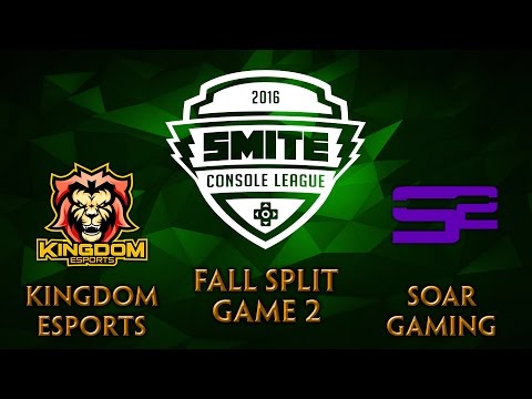 SMITE Console League NA Fall Split Week 2 - Kingdom Esports vs. SoaR Gaming (Game 2)