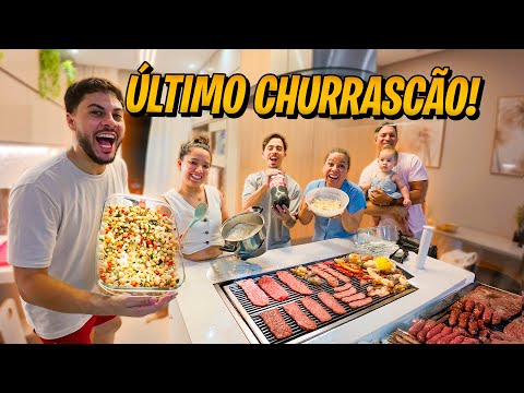 ÚLTIMO CHURRASCÃO COM A FAMÍLIA DA ESPOSA❤️ [VÍDEO ESPECIAL]