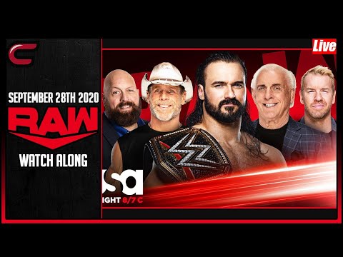 WWE RAW September 28th 2020 Live Stream: Conman167 Full Show Watch Along