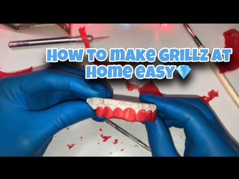 How To Make Grillz at Home Easy (Easy Wax Up)