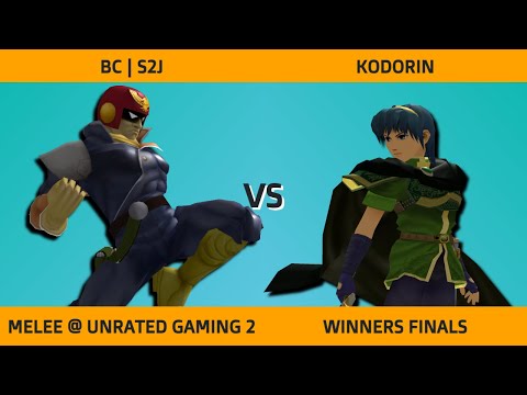 bc | S2J (C. Falcon) vs. KoDoRiN (Marth) - MUG #2 Winners Finals SSBM