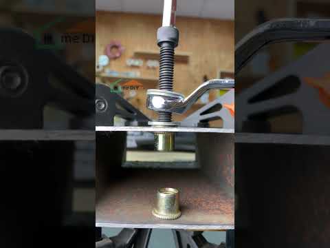Rivet Nut Tool Secrets 99% of Handymen Miss #homediyer #diy #goobetter https://homediyer.com/