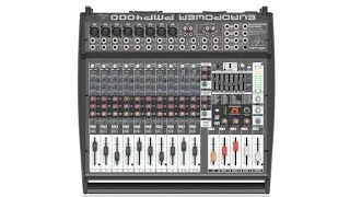 Video thumbnail for Behringer Europower PMP 4000 Powered Mixer. by AVEMAX listen N vision
