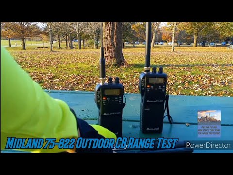 CB Radio Range Test. Midland 75-822 Portable Test. SHTF communications #cbradio #midland