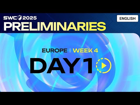 [ENGLISH] SWC2025 Europe Preliminaries Day 1 | Summoners War