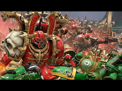Blood Legion of Khorne vs Space Marines! - Astartes Mod | Warhammer 40K: Dawn of War 2: Retribution