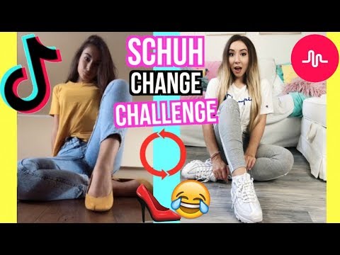 SCHUH CHANGE Challenge und OUTFIT TikTok Musical.ly Video