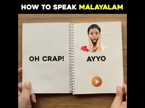 How To Speak Malayalam