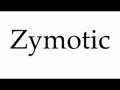How to Pronounce Zymotic