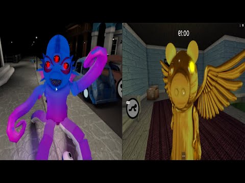 Kraxicorde vs Golden Piggy Jumpscare - Roblox Piggy