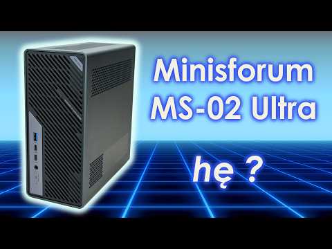 Minisforum MS 02 Ultra - who came up with this??
