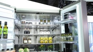 El refrigerador Signature de LG tiene puertas que se abren solas