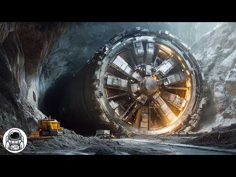 Jak wyglądają GIGANTYCZNE MASZYNY do drążenia tuneli metra? 🚇 Niesamowite maszyny