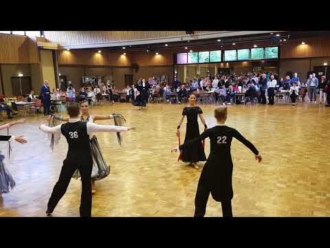 Semifinale TNW Landesmeisterschaft am 10.09.2017 der Junioren II B Standard im Boston-Club