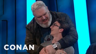 Isaac Hempstead Wright & Kristian Nairn Reunite At #ConanCon | CONAN on TBS video