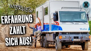 Ex-Militär Lkw umgebaut zum Reisemobil – Geheim