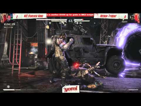 Winner's Semifinals: Hitbox Tyrant (Jax) vs. KIT Forever King (Kung Jin) - MKX; AKA Week 2