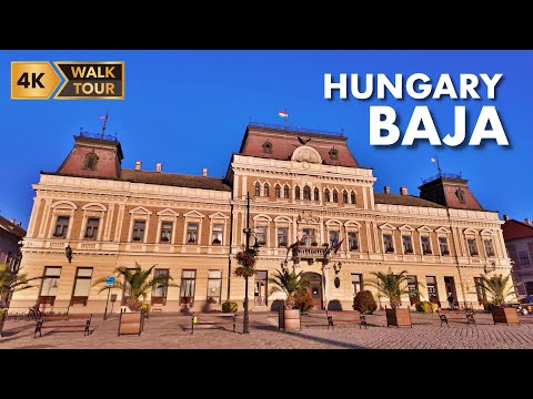🇭🇺 Baja, Hungary Walking Tour [4K/60fps]