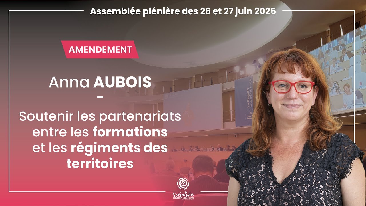 Soutenir les partenariats entre les formations et les régiments des territoires - A. Aubois