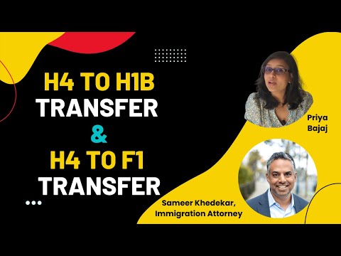 H4 to H1B transfer | I-140 with consultancies | H4 To F1 visa