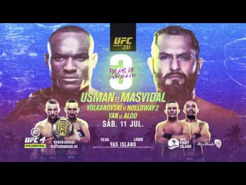UFC 251 Usman vs Masvidal en VIVO 11 de Julio