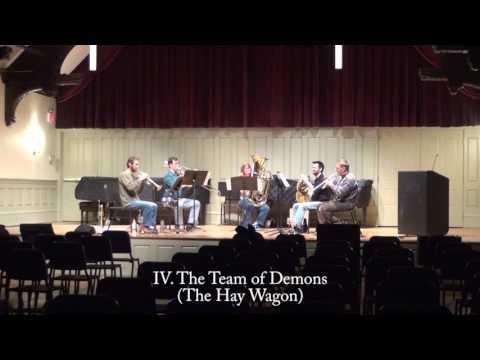 Modern Brass performs Edward Miller's The Folly Stone