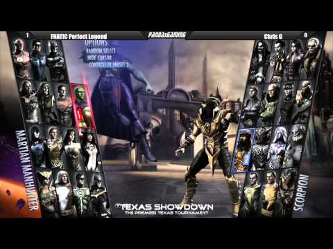 FNATIC Perfect Legend vs Chris G - Injustice: Gods Among Us (Texas Showdown)