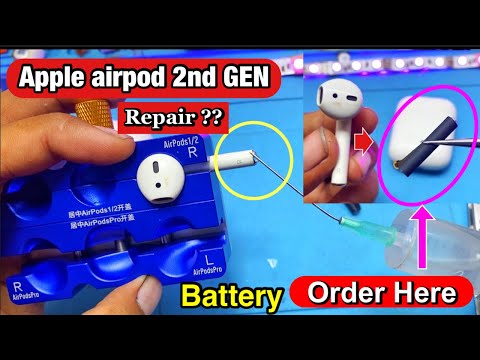 How to replace apple Airpod 2nd gen Battery and REPAIR COST ?? 🤔