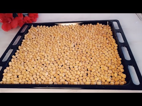 HOW TO MAKE COATED PEANUTS(oven baked method ) | HOW TO MAKE PEANUT BURGER
