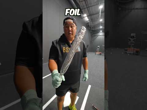 Aluminum Foil vs Baseball