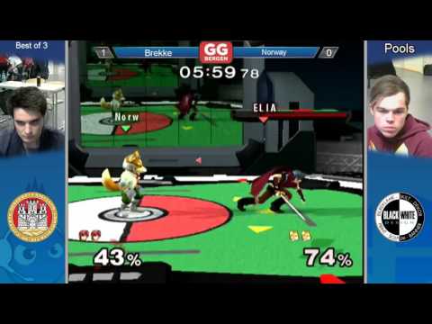 GG Bergen LXVII - Brekke (Marth) vs Norway (Fox) - Pools - Melee