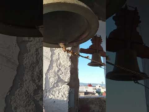 llamada a misa en la capilla del Carmen fiesta patronal(Esquilon virgen de Guadalupe 1907)
