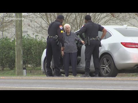 Elderly woman says she had no idea police were following her in 'speed' chase