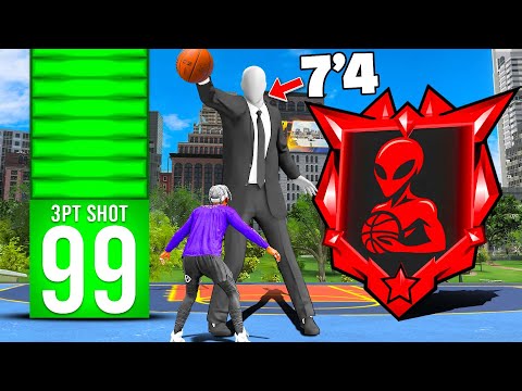 SLENDERMAN MASCOT + 99 3PT + 7'4 DEMIGOD = UNLIMITED WINS on NBA 2K26!
