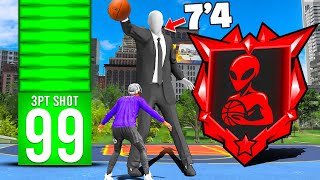 SLENDERMAN MASCOT + 99 3PT + 7'4 DEMIGOD = UNLIMITED WINS on NBA 2K26!